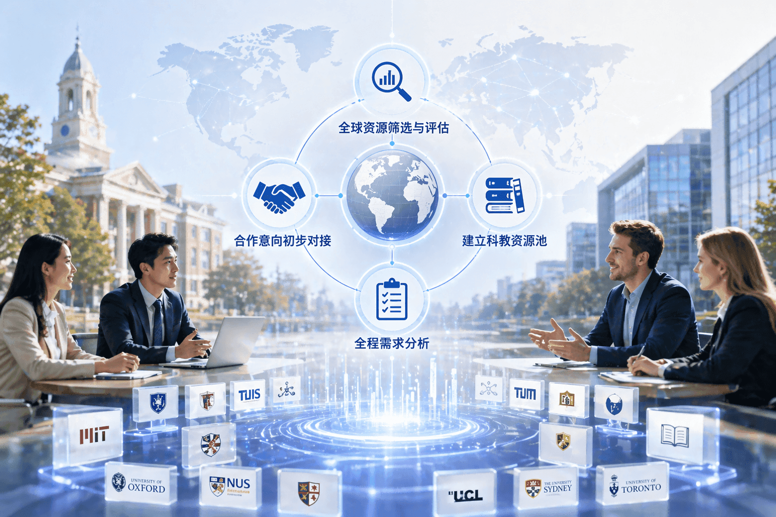 海外高校与教育资源对接