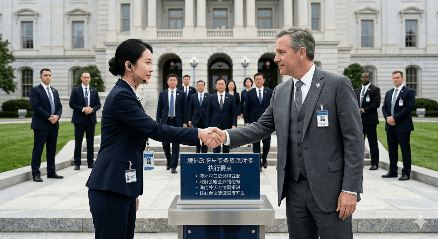 境外政府与商务资源对接